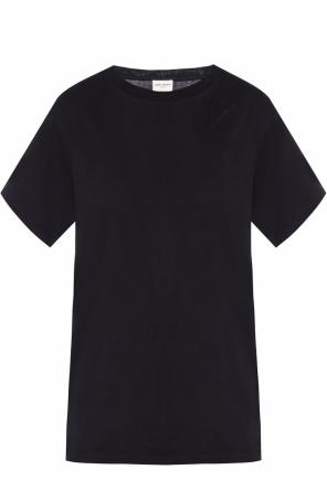 T-shirt with a logo, zdjęcie 1 T-shirt with a logo od Saint Laurent